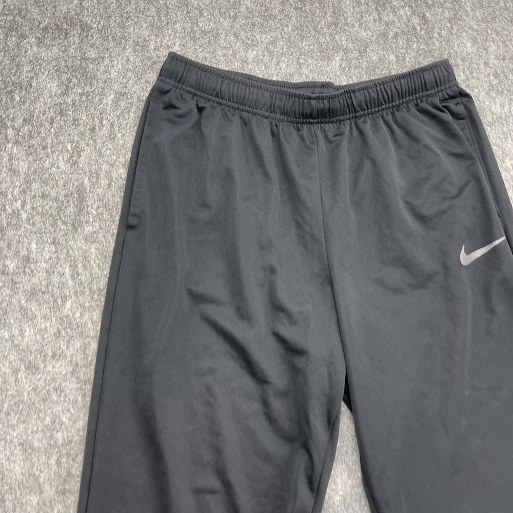 Nike Training Pants Mens XL Black Athletic Sweatpants Straight Leg Dri-FIT